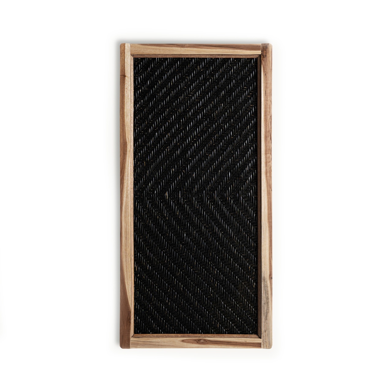 mobile dormitor Decoratiune de perete maro/neagra din ratan 50x100 cm Phil Vical Home