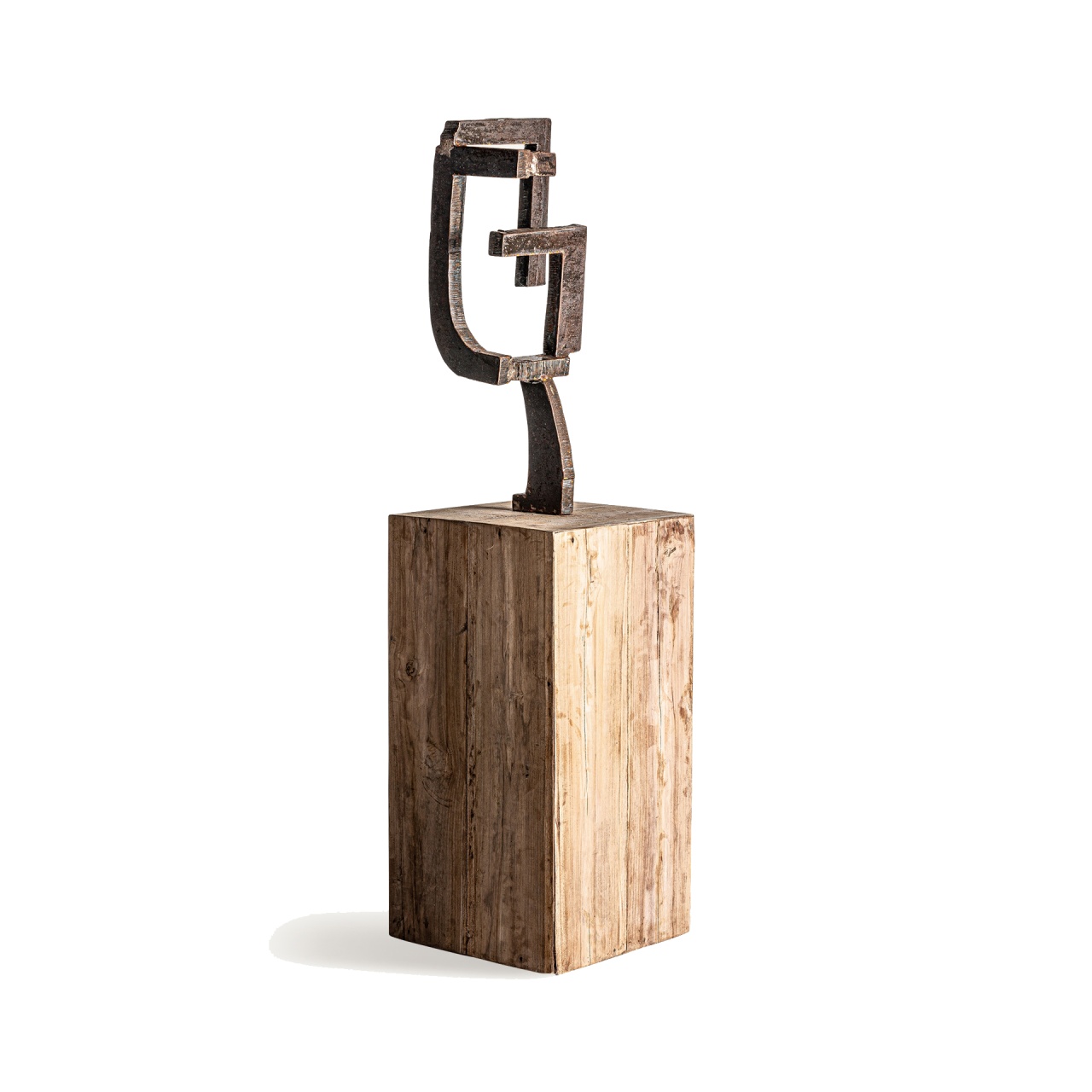 Artwork Decoratiune maro din lemn 143 cm Saona Vical Home