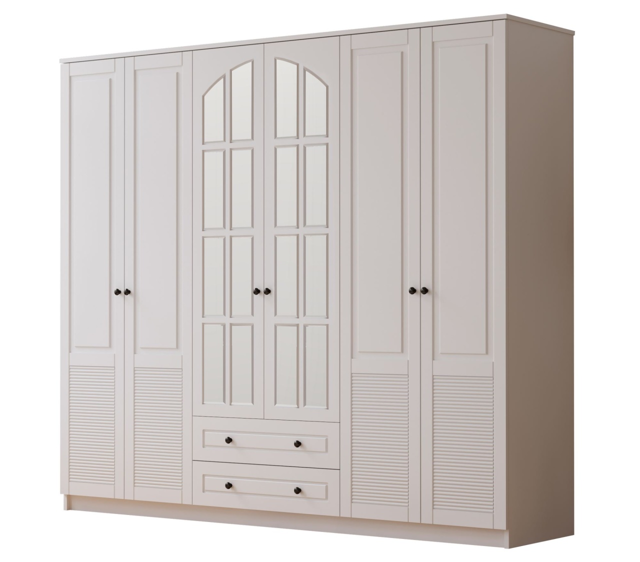 Furniture Dulap alb 184 cm Terra XL The Home Collection