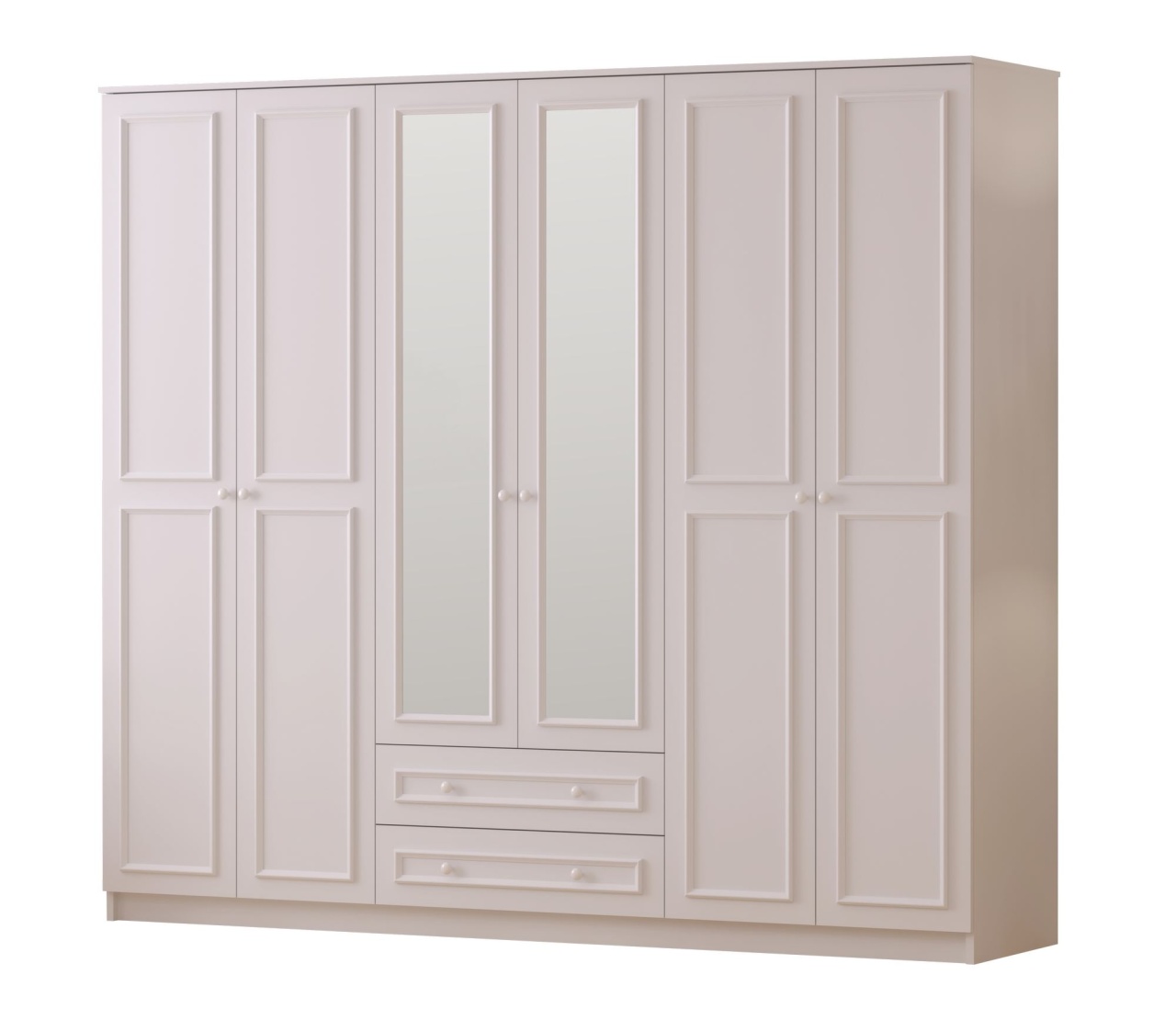 Furniture Dulap alb 210 cm Haba XL The Home Collection