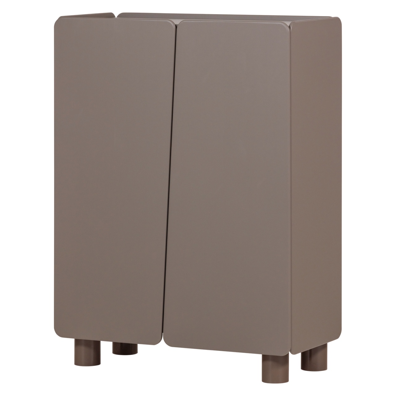 Storage Cabinets & Lockers Dulap maro trufa din lemn 135 cm Root Woood