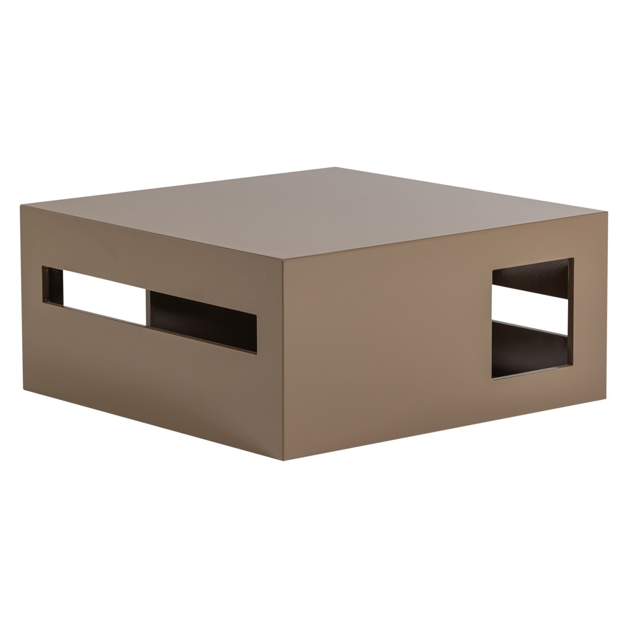 Coffee Tables Masa de cafea bej nisipiu 88x88 cm Modern Woood
