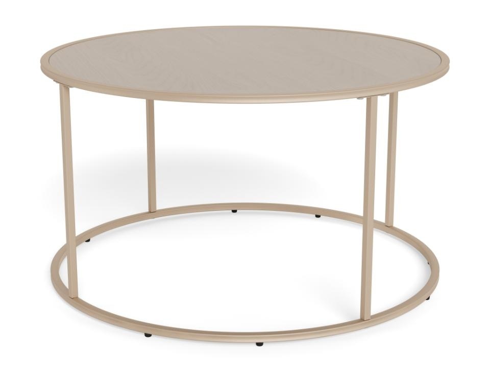 Coffee Tables Masa de cafea gri din metal 80 cm Seaford Actona Company