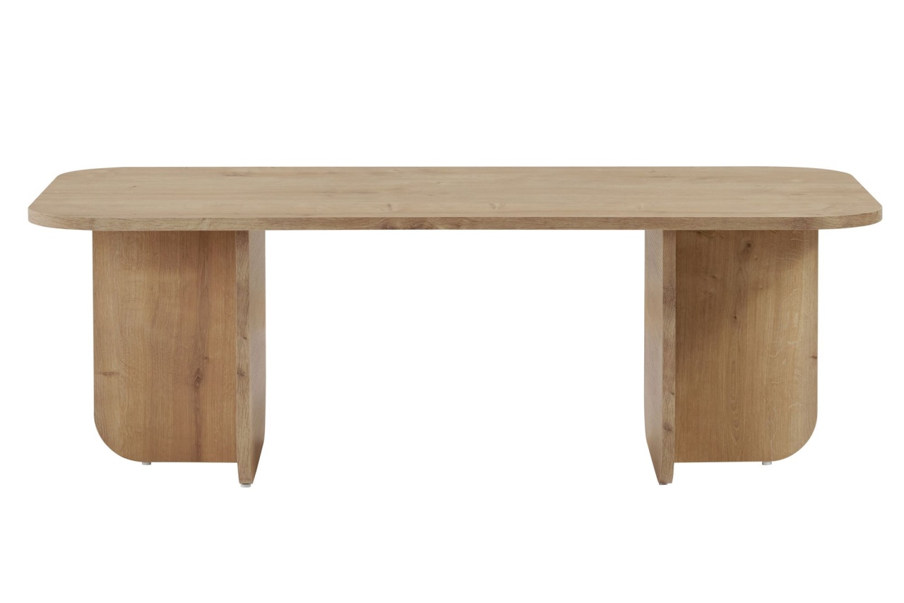 Coffee Tables Masa de cafea maro deschis 60x120 cm Akira Nordure