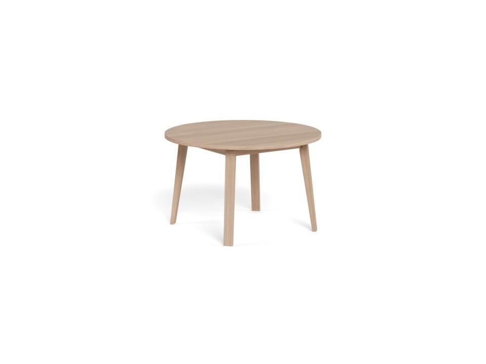 Actona Company Masa dining extensibila maro deschis din lemn 120 cm A-Line Actona Company