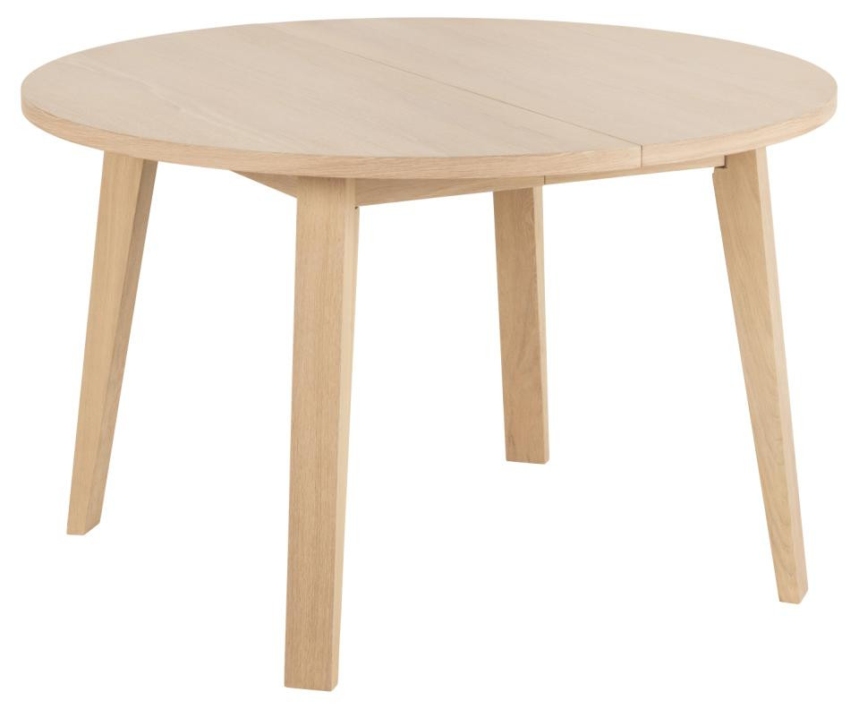 Kitchen & Dining Room Tables Masa dining extensibila maro din lemn 120 cm A- Line Actona Company