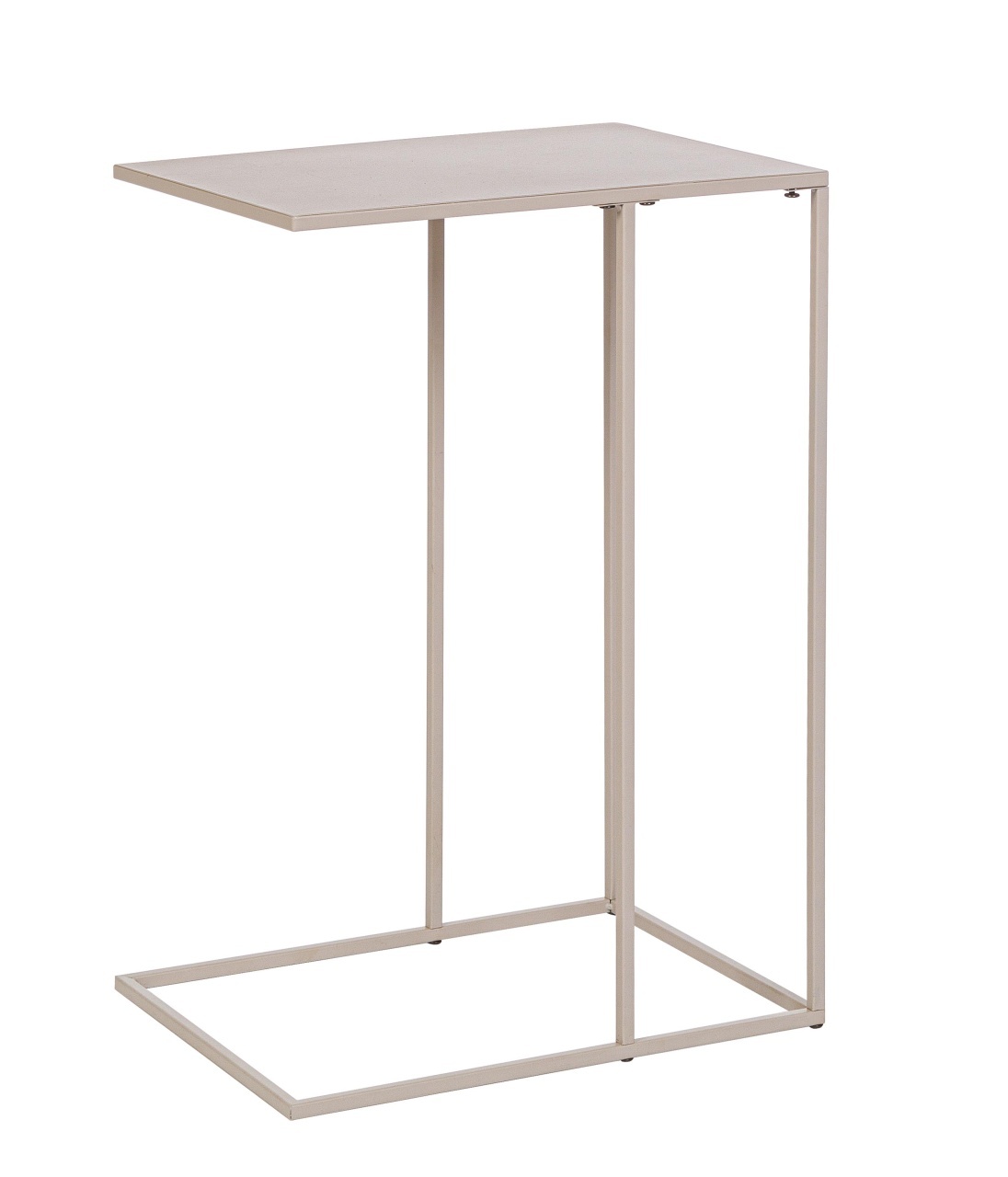 Accent Tables Masa laterala bej din metal 30x40 cm Alrik Bizzotto