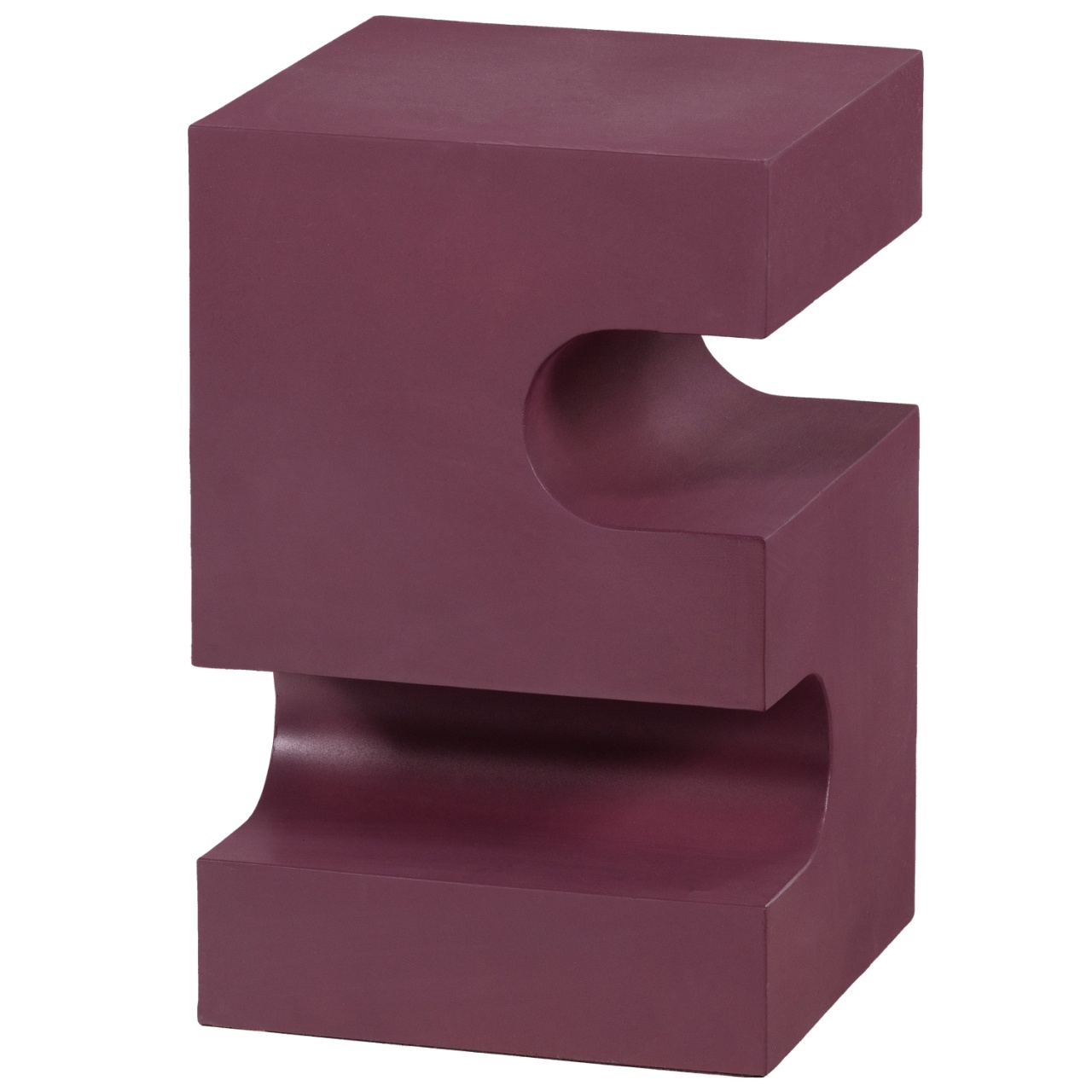 Accent Tables Masa laterala mov/galben 30x30 cm Jessa Woood