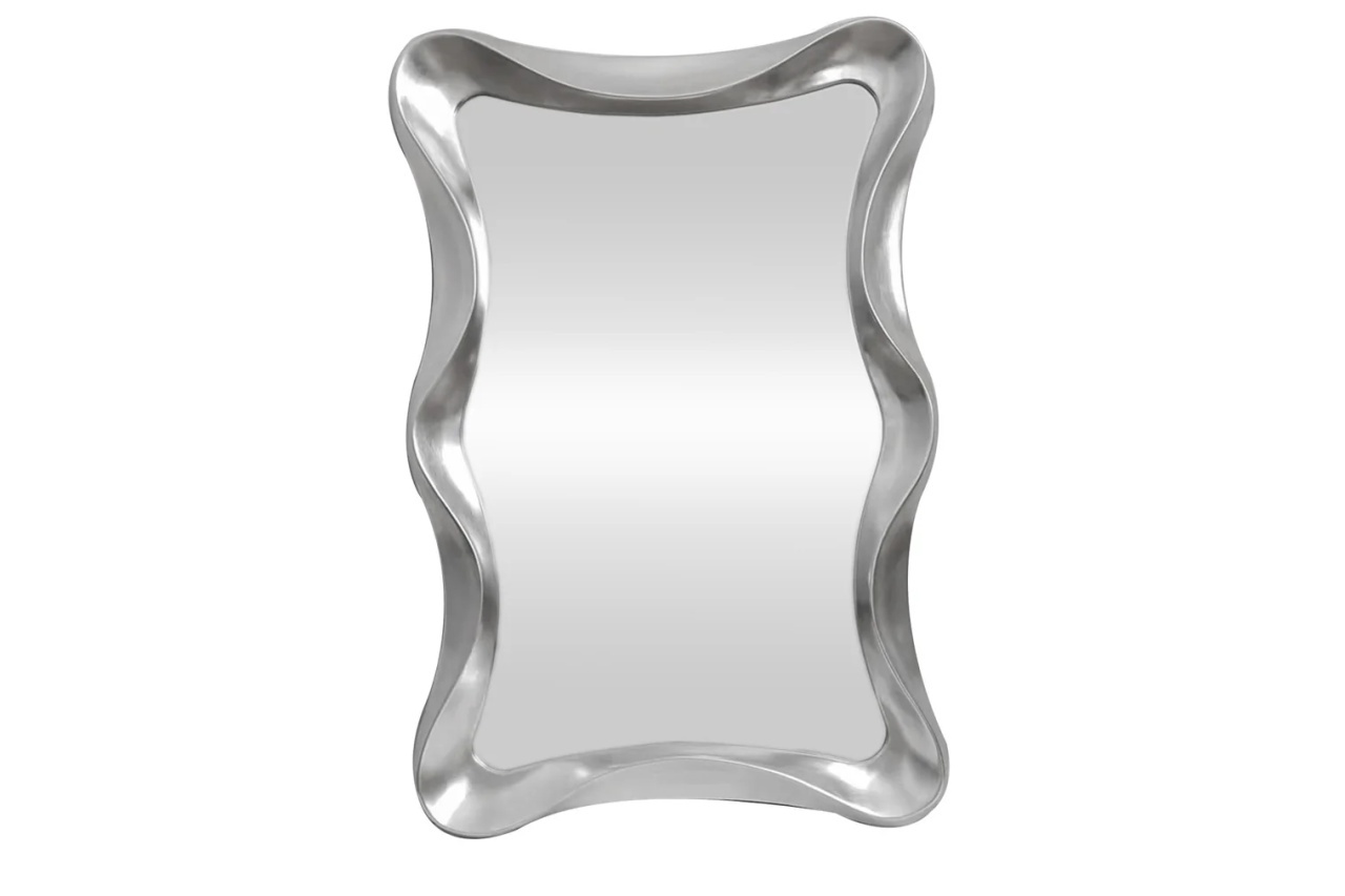 alice în țara minunilor (film din 2010) Oglinda dreptunghiulara argintie 80x120 cm Alice The Home Collection