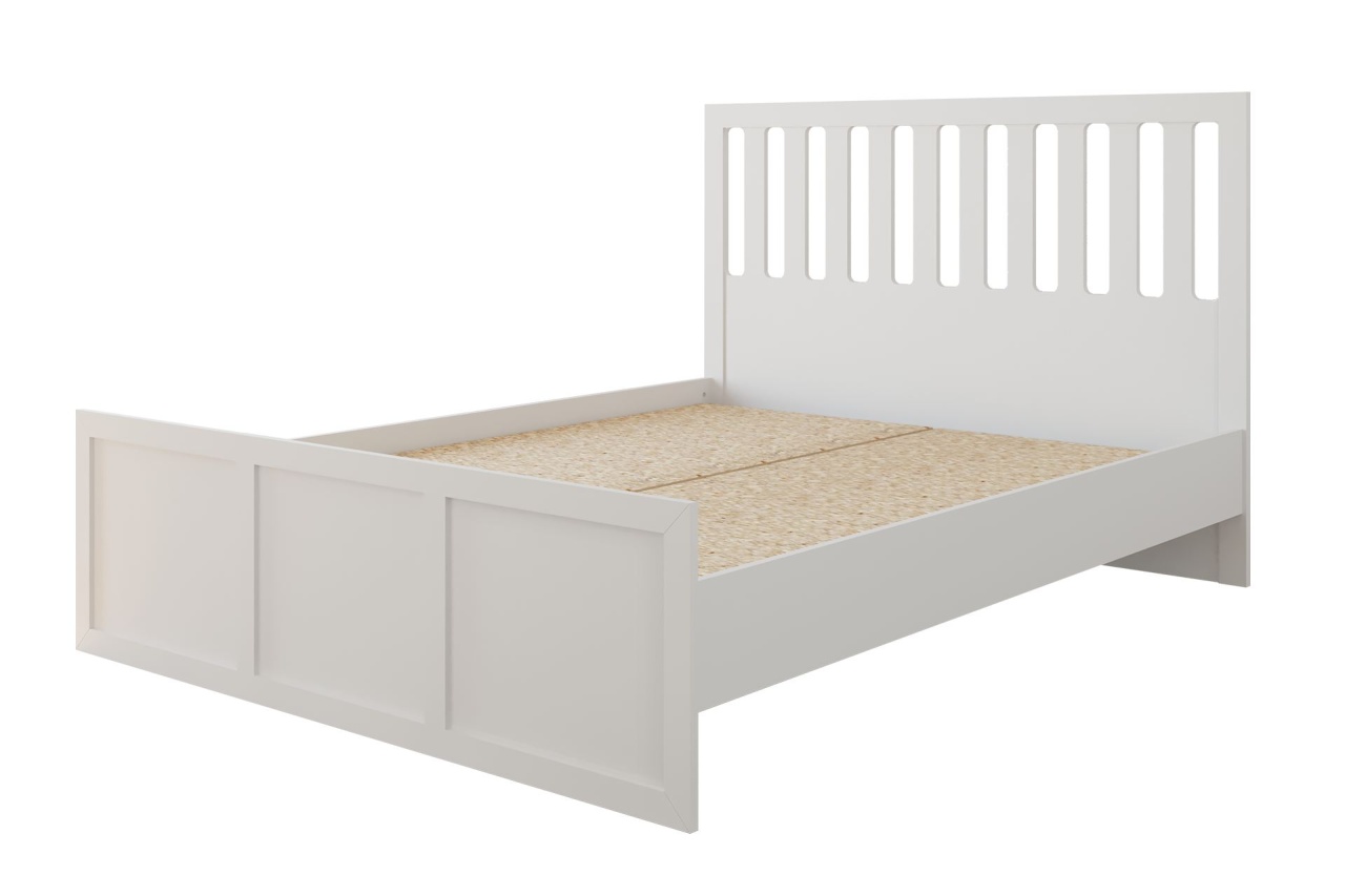 Beds & Bed Frames Pat alb 167x200 cm Dezne The Home Collection