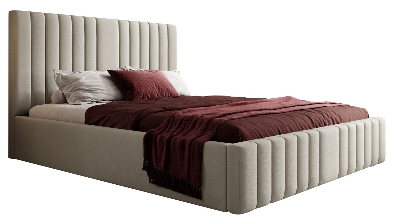 FURPOL Pat bej din catifea 200x200 cm Mia Magic FURPOL