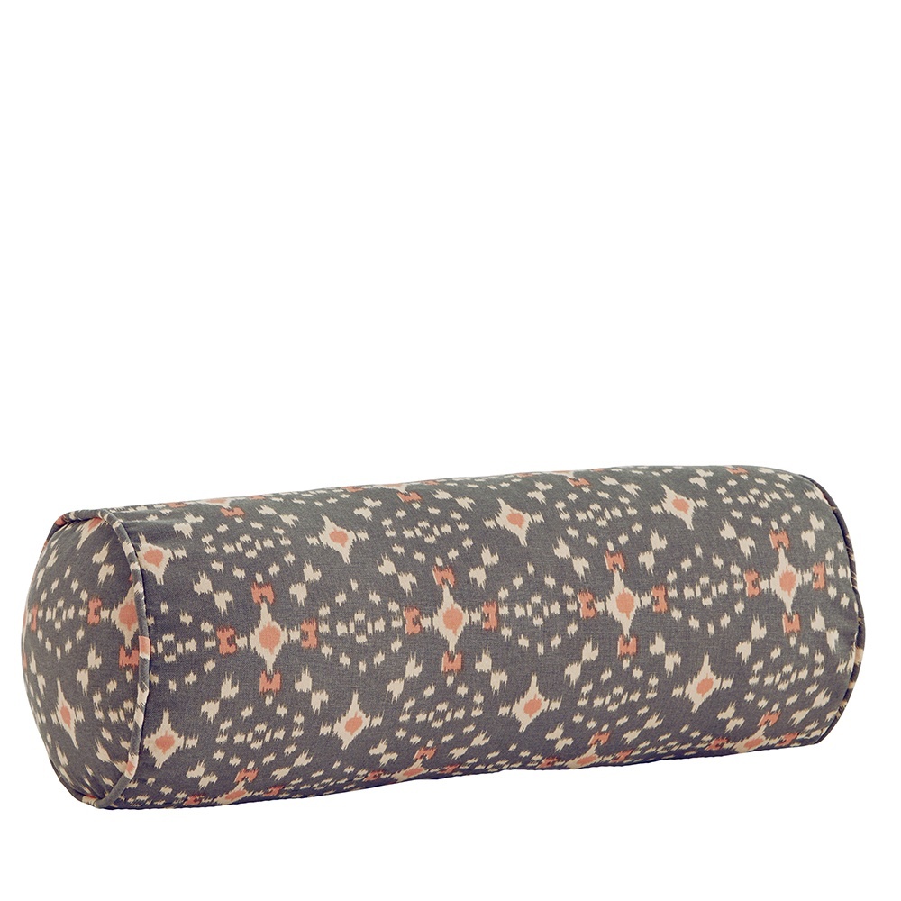 perna pentru bebe Perna cilindrica multicolora din bumbac 20 cm Raven Madam Stoltz