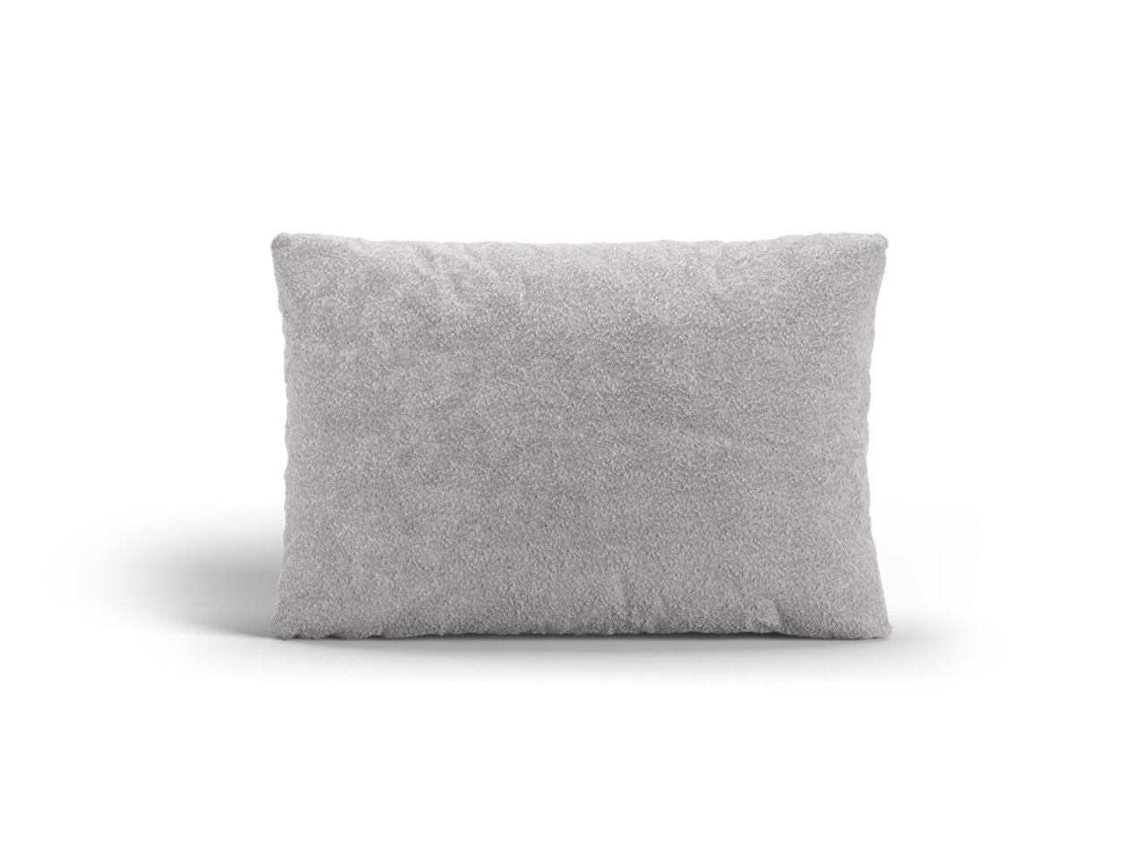 hawkers classic rounded Perna dreptunghiulara gri deschis din textil 40x60 cm Classic Boucle Micadoni