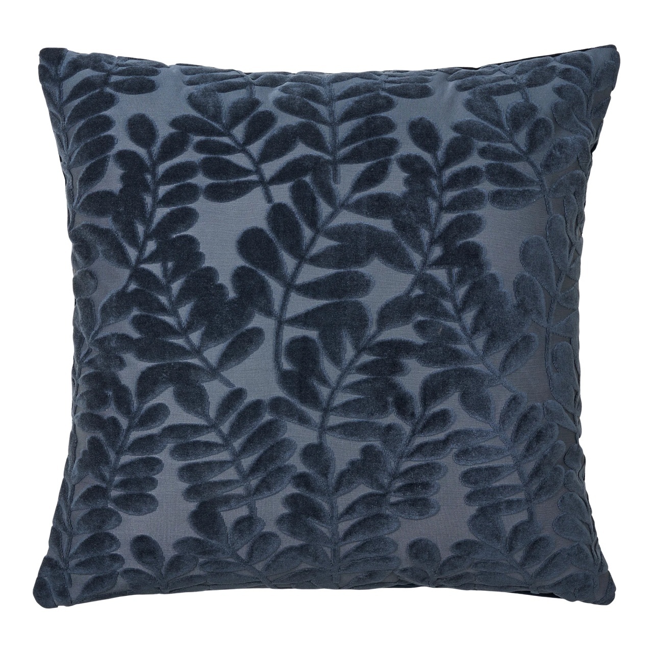 Perna patrata albastra din fibre sintetice 45x45 cm Yona House Nordic