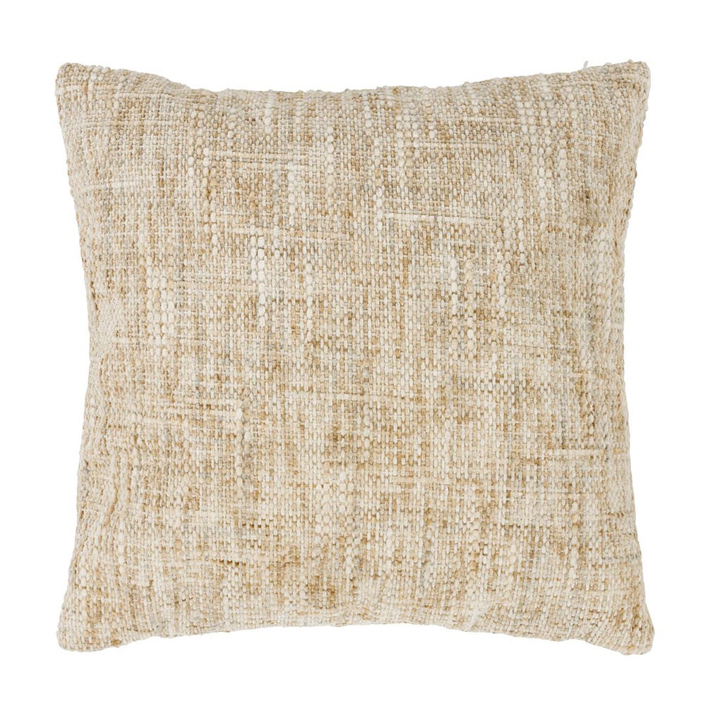 Throw Pillows Perna patrata bej din fibre sintetice 40x40 cm Sydney Quiet Object