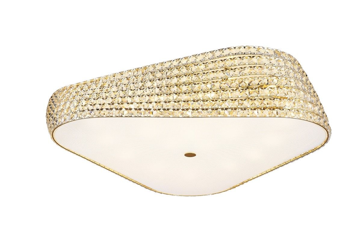 sa se efectueze 6+radical din 6 Plafoniera aurie din metal cu 6 becuri Babylon Zuma Line