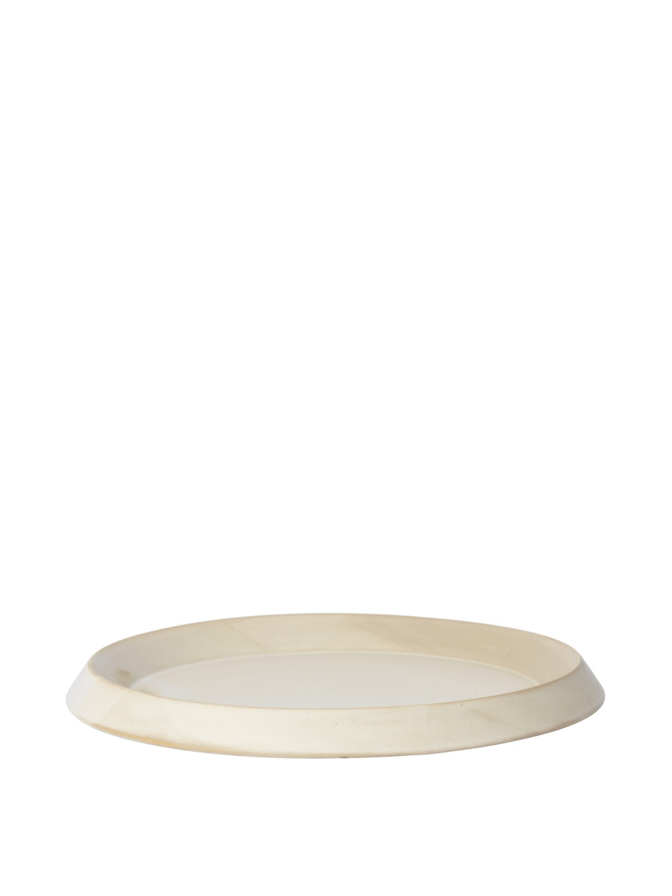 Serving Platters Platou crem din ceramica 35 cm Erena Ferm Living