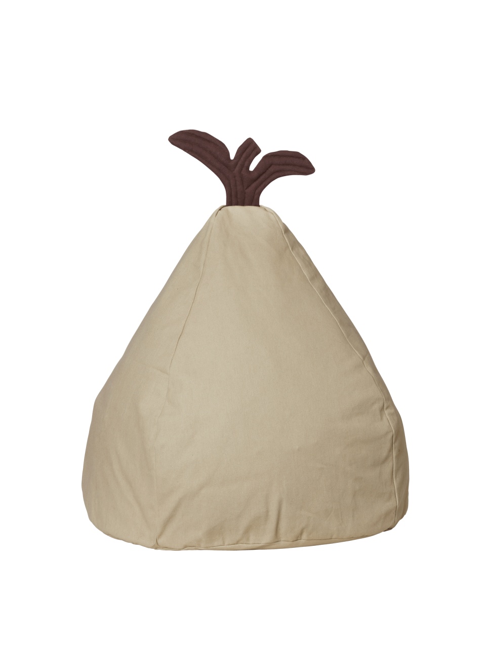 Puf verde din bumbac 35x55 cm Pear Ferm Living