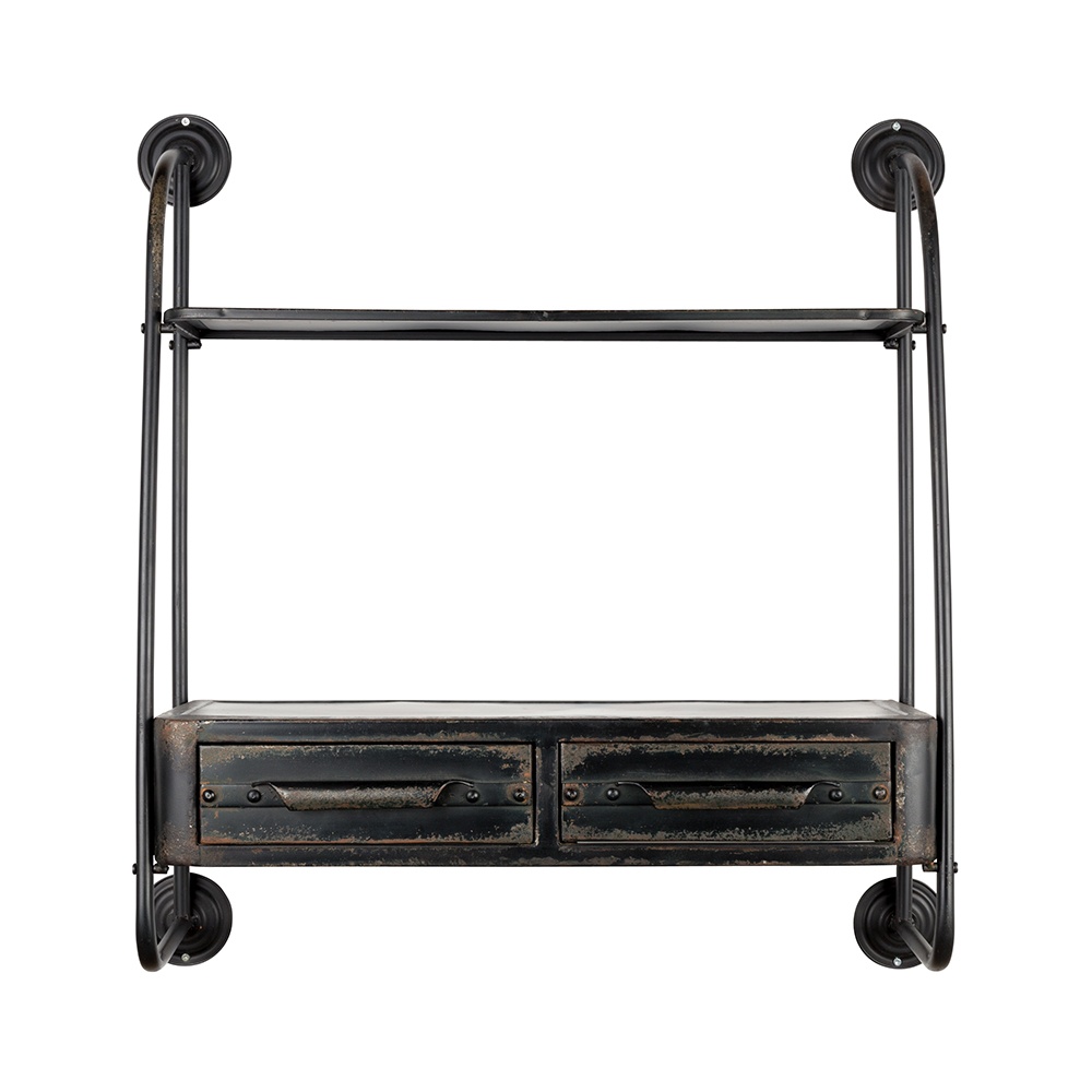 Quiet Object Raft negru din metal 81 cm Feng Quiet Object