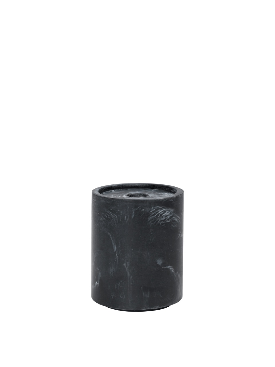 Household Storage Containers Recipient cu capac gri carbune din fibre naturale 8x9 cm Mist Ferm Living