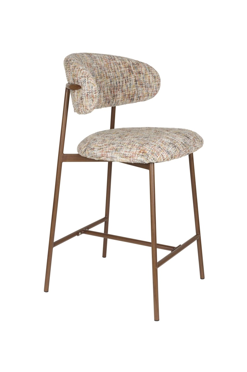 Quiet Object Scaun bar multicolor din textil Claes Quiet Object
