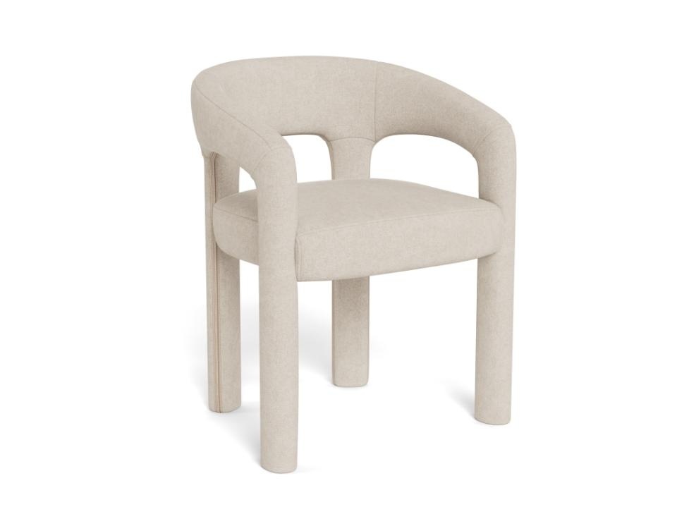Chairs Scaun dining bej din textil Cole Actona Company