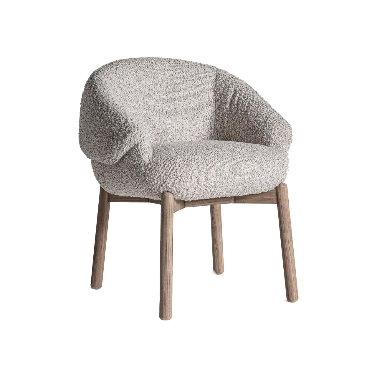 scaun dining bej Scaun dining bej/maro din lemn Jacquard Vical Home