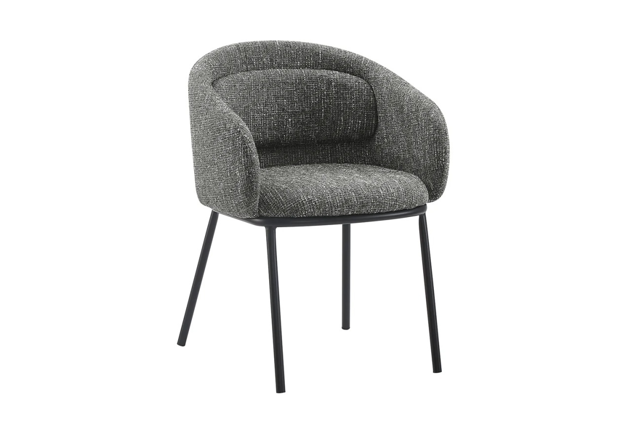 scaun elegant Scaun dining gri din textil Florenz The Home Collection
