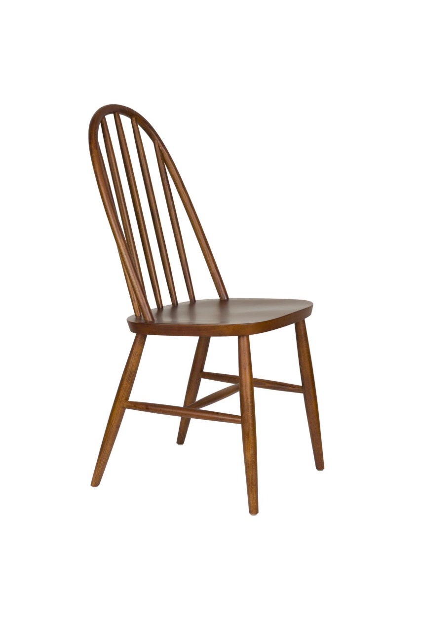 Quiet Object Scaun dining maro din lemn Guez Walnut Quiet Object