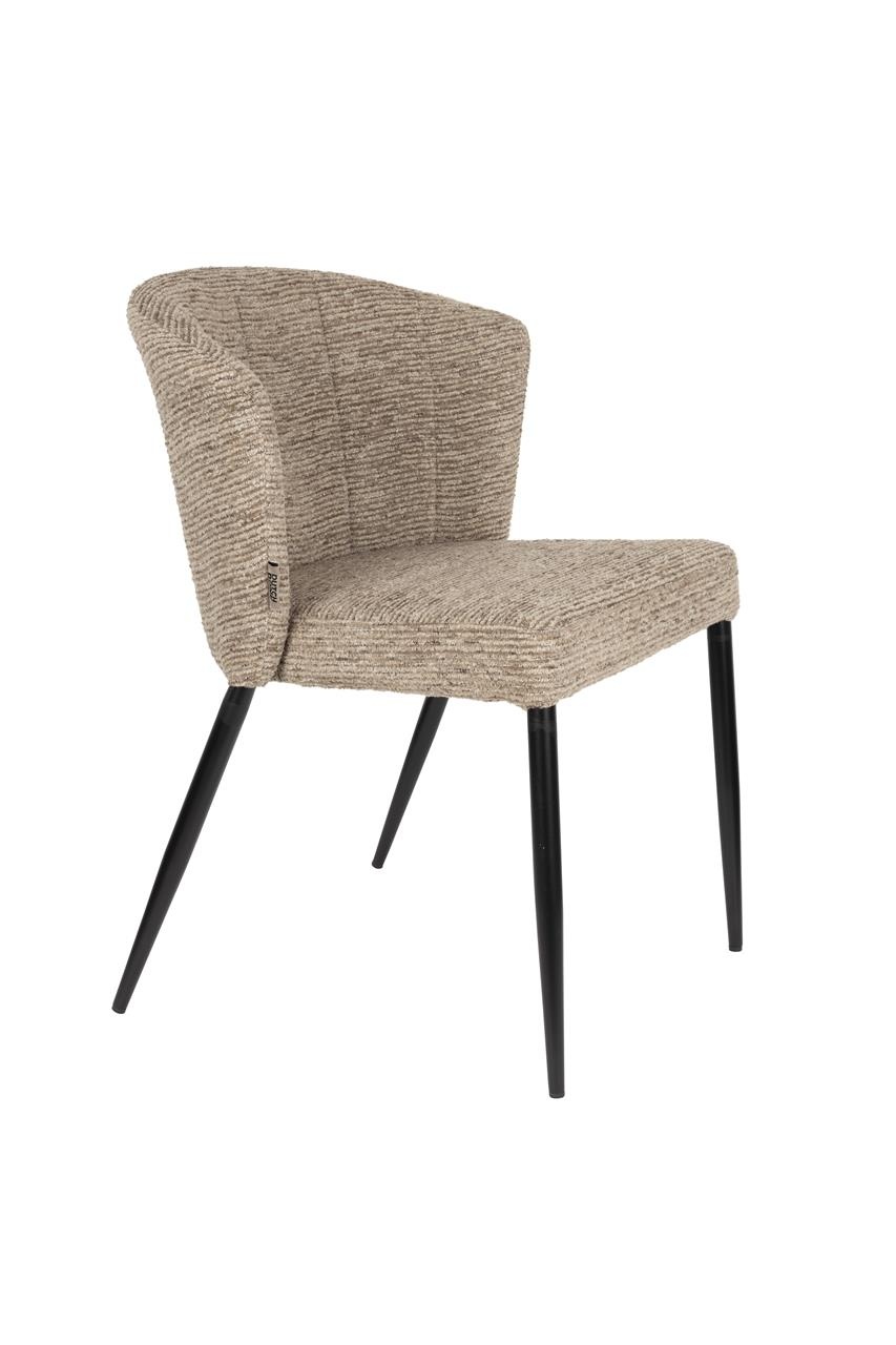 Chairs Scaun dining maro din textil Georgia Dutchbone