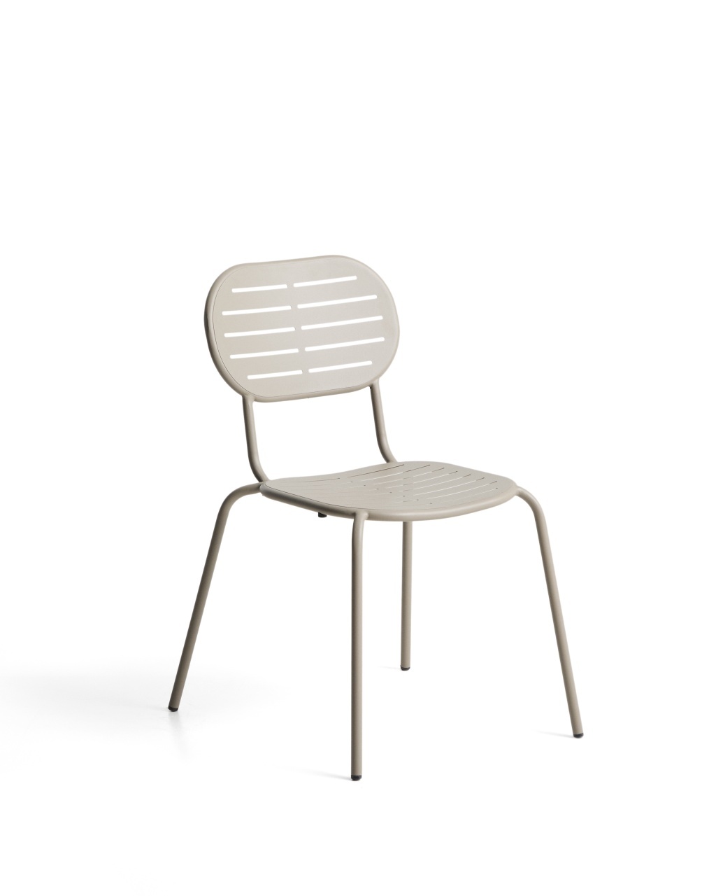 scaun ergonomice Scaun exterior dining grej din metal Brai Kave Home