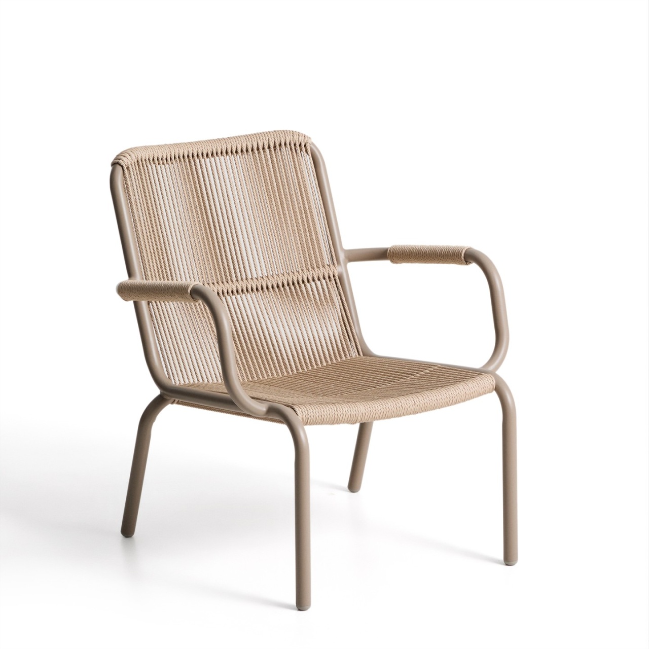Outdoor Furniture Scaun exterior dining grej din metal Salis Kave Home