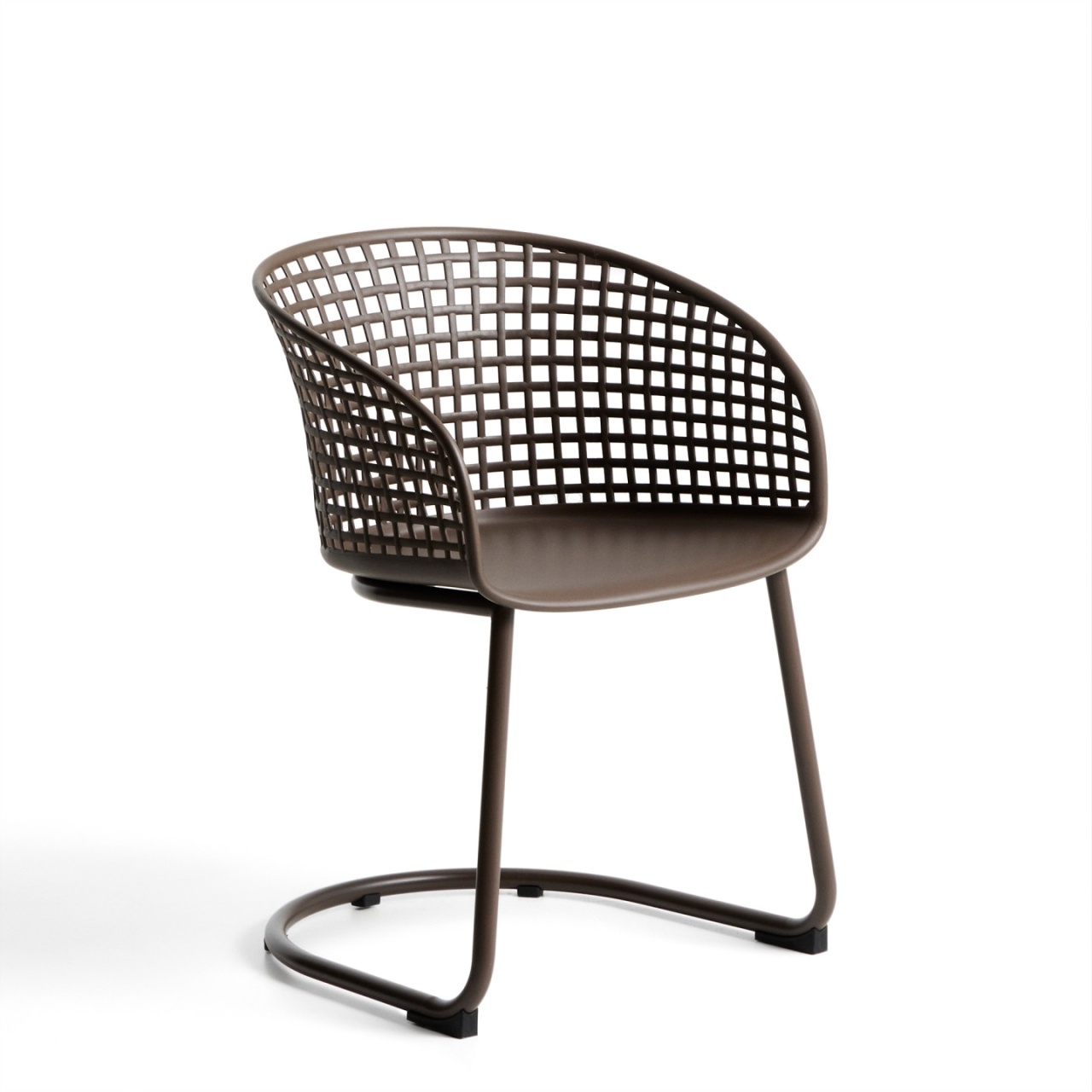 Outdoor Furniture Scaun exterior dining maro din metal Tenaro Kave Home