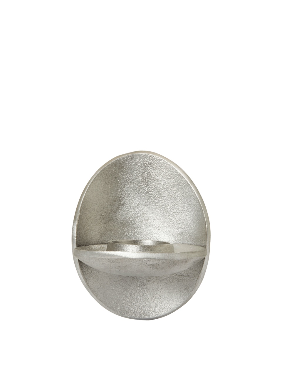 Candle Holders Suport lumanare pentru perete argintiu din metal 13 cm Agapé Ferm Living
