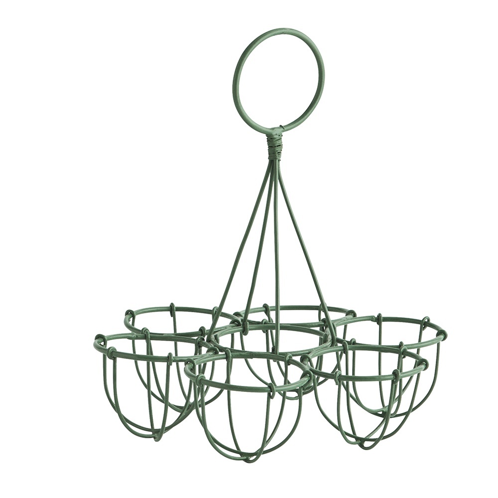 Kitchen Organizers Suport pentru oua verde din metal Oscar Madam Stoltz