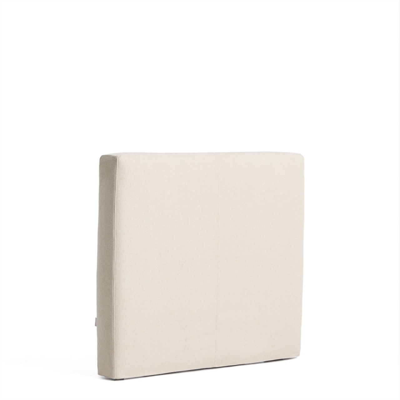Tablie pat ecru din textil 135 cm Blok Kave Home