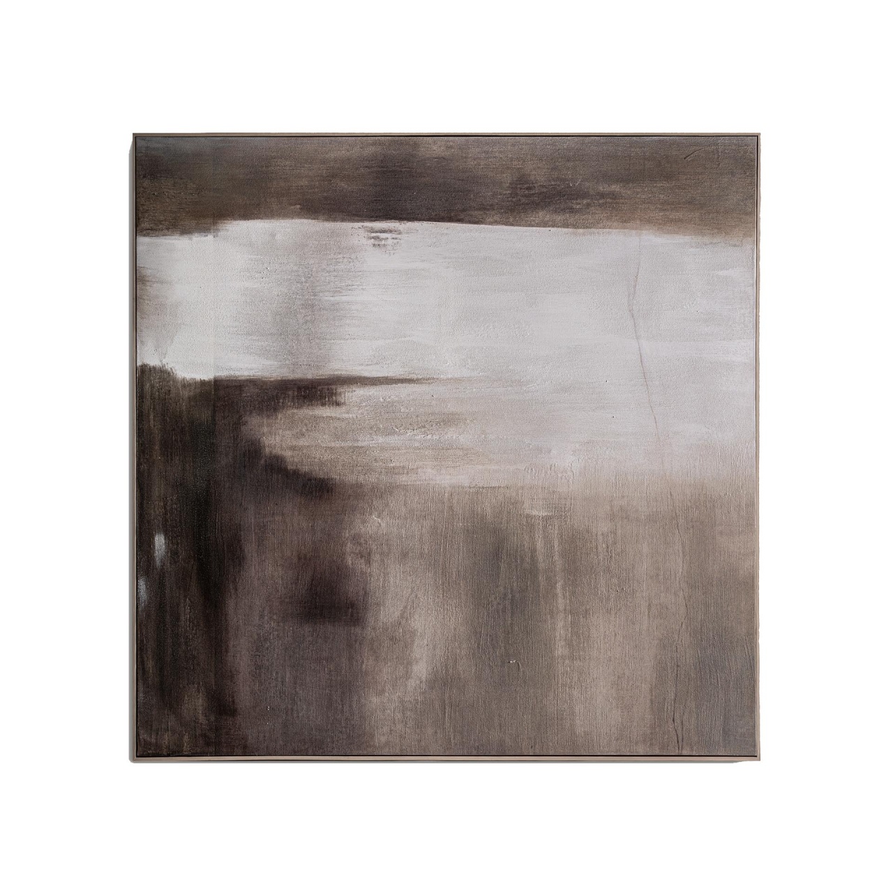 bucatarii rustice Tablou maro din fibre naturale 150x150 cm Nogerio Vical Home