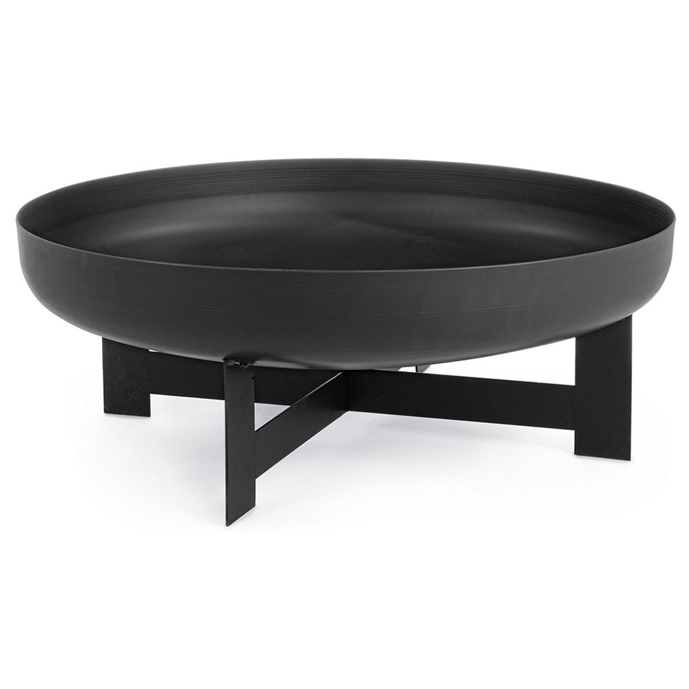 pavaje gradini Vatra foc neagra din metal Efesto M Bizzotto