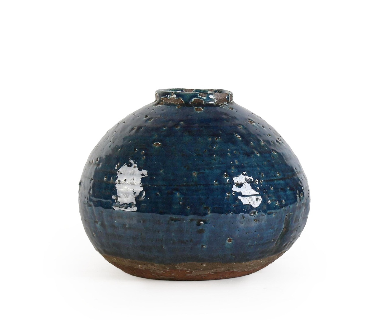 Vases Vaza albastra din ceramica 22 cm Rune Bizzotto
