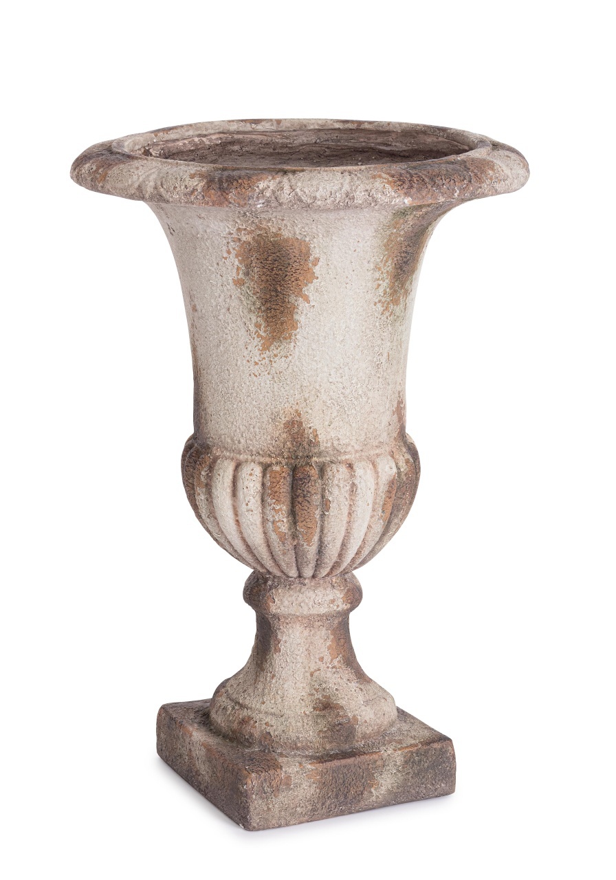 Pots & Planters Vaza bej din piatra 71 cm Saiful Bizzotto