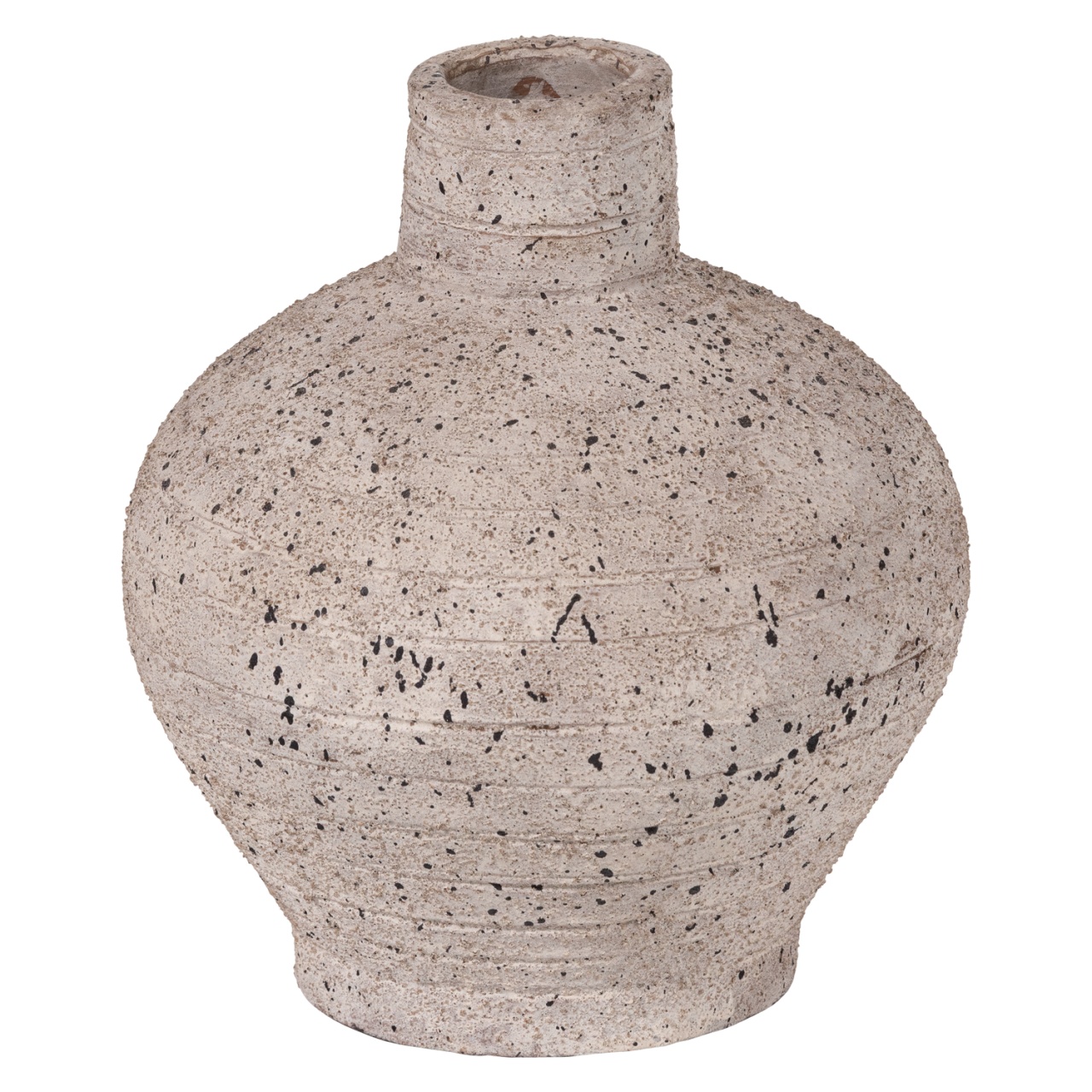 Vases Vaza decorativa bej nisipiu din ceramica 25 cm Sive Woood