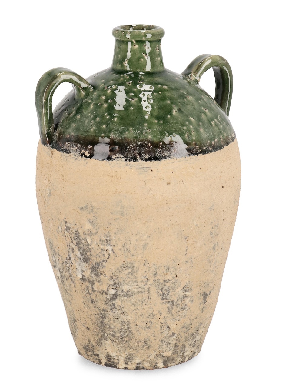 Vases Vaza verde/maro din ceramica 34 cm Rune Bizzotto