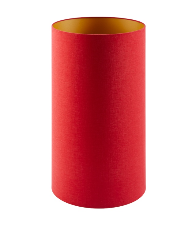 Lamp Shades Abajur rosu corai din fibre sintetice Soft Canvas M Pols Potten