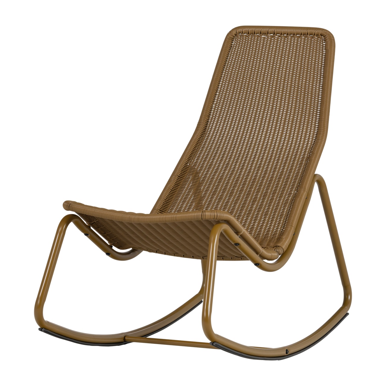Outdoor Furniture Balansoar exterior galben miere din metal Tom Woood