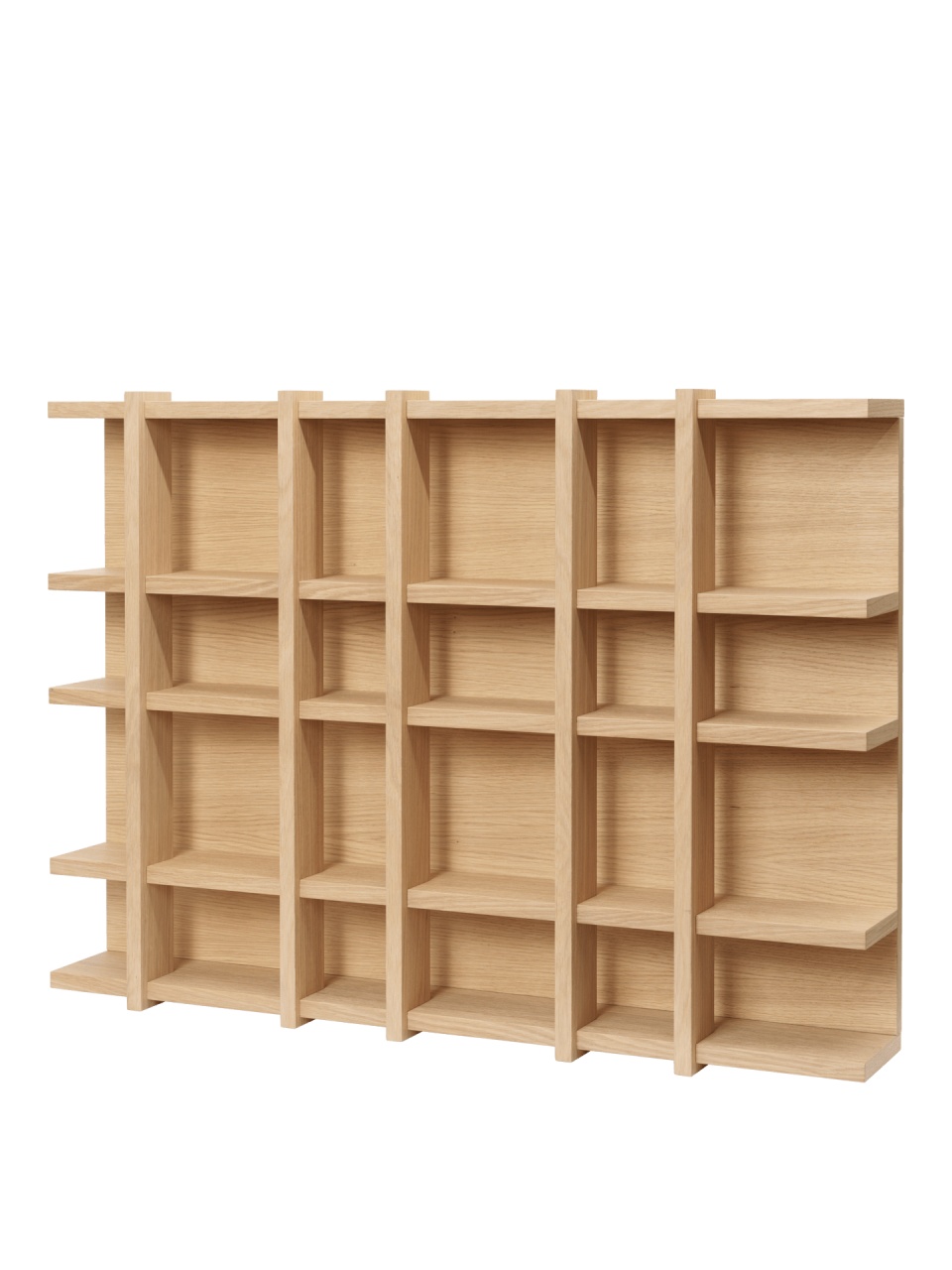 biblioteca clasica Biblioteca pentru perete maro deschis 87 cm Tilem Ferm Living