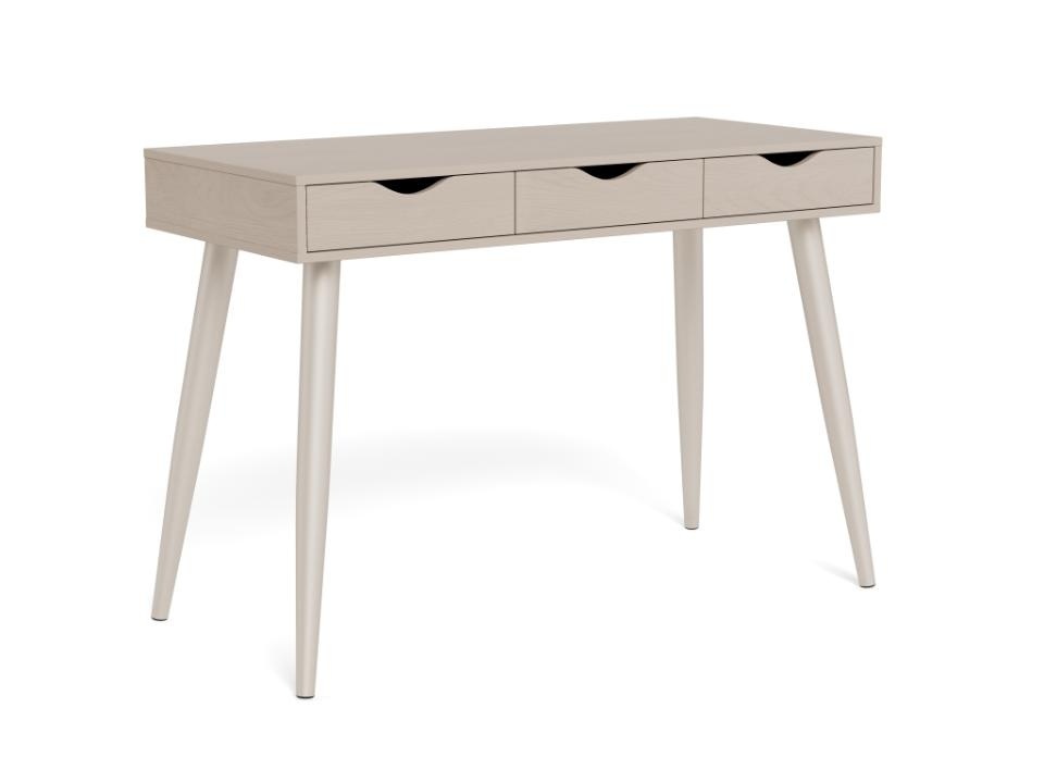 Office Furniture Birou gri din metal 50x110 cm Neptun Actona Company