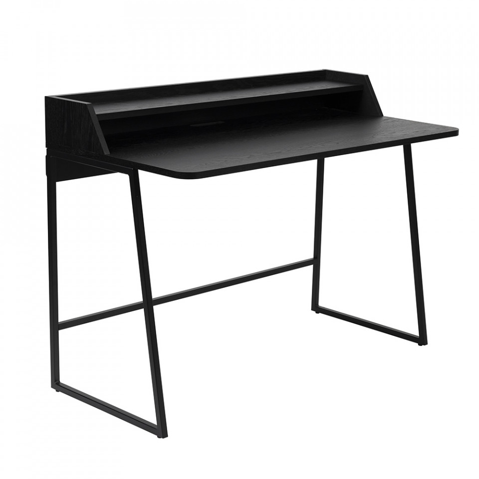 Quiet Object Birou negru din metal 60x120 cm Giorgio Quiet Object