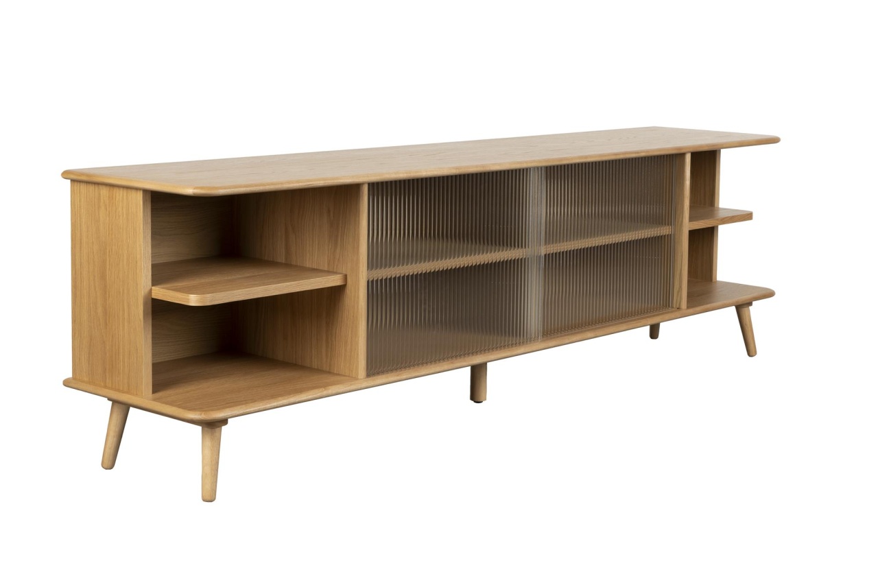 Furniture Bufet inferior maro din 180 cm Rise Oak Zuiver