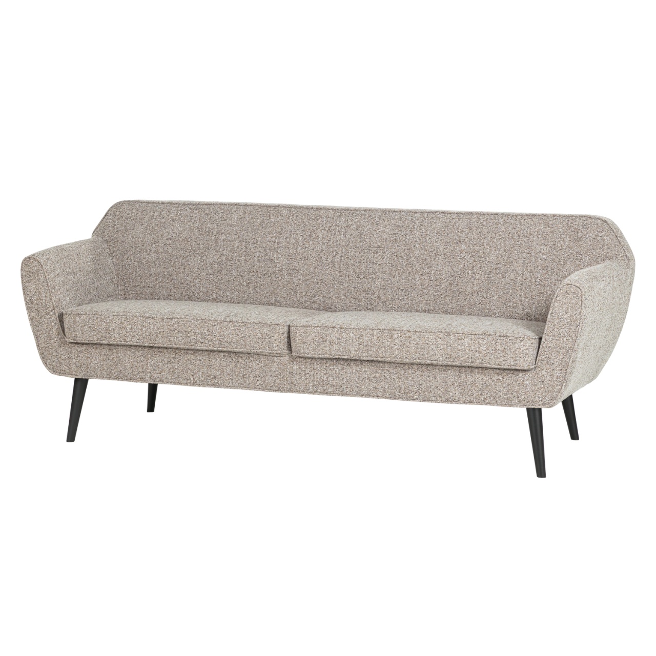 Sofas Canapea maro din textil 187 cm Rocco Woood