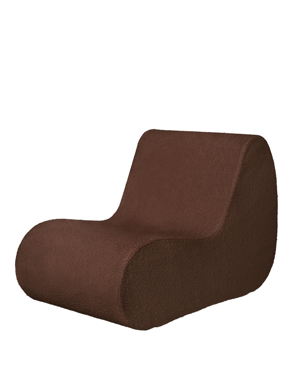 Sectional Sofa Units Canapea modulara maro din textil 67 cm Rouli Center Boucle Ferm Living